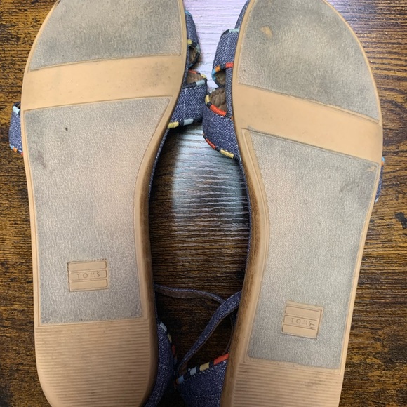 Toms Correa Sandal in Chambray size 9 - Picture 3 of 6